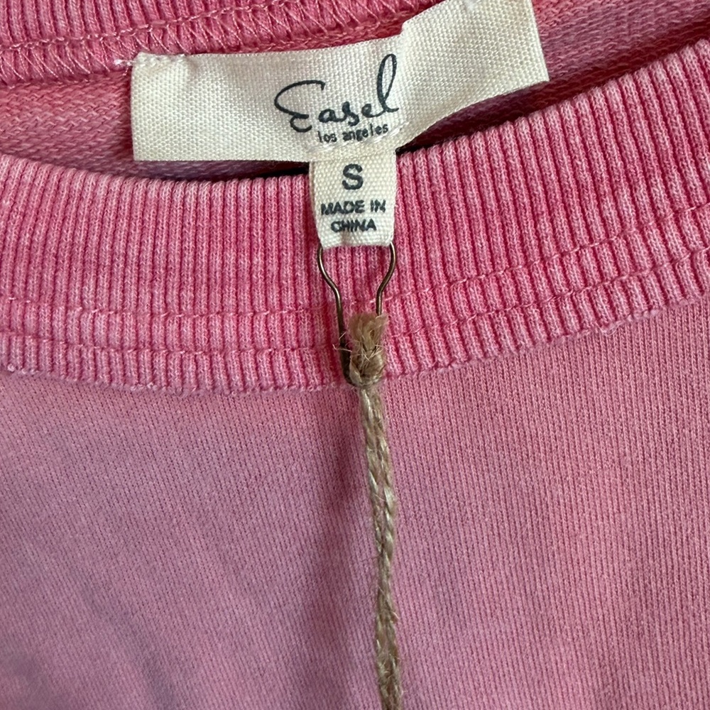 Easel Pink Long Sleeve Top - Picture 4 of 6